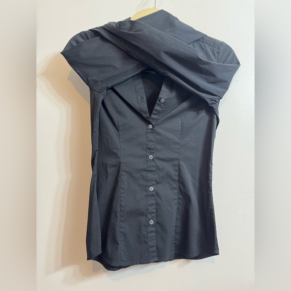 H&M Stretch Shirt 2 - Picture 4 of 8